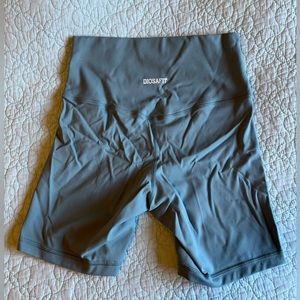 Light blue Diosa Fit workout shorts small